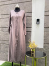 Chic Oyster Pink Turkish Coat - Tailored Mid-Length Elegance, Affordable Luxury