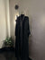 Graceful Black Nida Abaya – Elegant Full-Length Modest Wear for a Refined Look