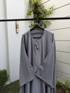 Silver Mist Abaya | Agaaz By Kat