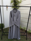 Silver Mist Abaya | Agaaz By Kat