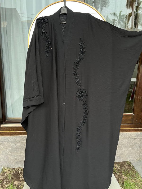 Stylish Black Abaya – Comfortable & Modest Fit