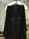 Classic Black Nida Abaya – Everyday Elegance