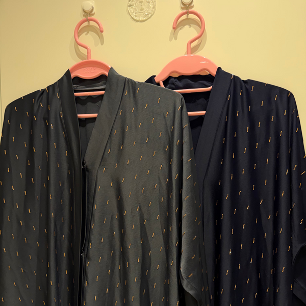 Elegant Stone Work abaya