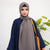 Deep Navy Abaya