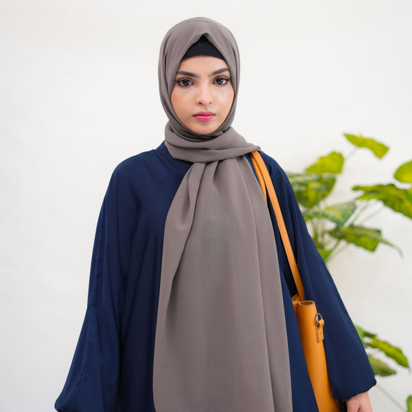 Deep Navy Abaya