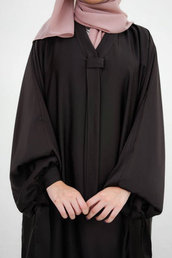 Midnight Black Abaya