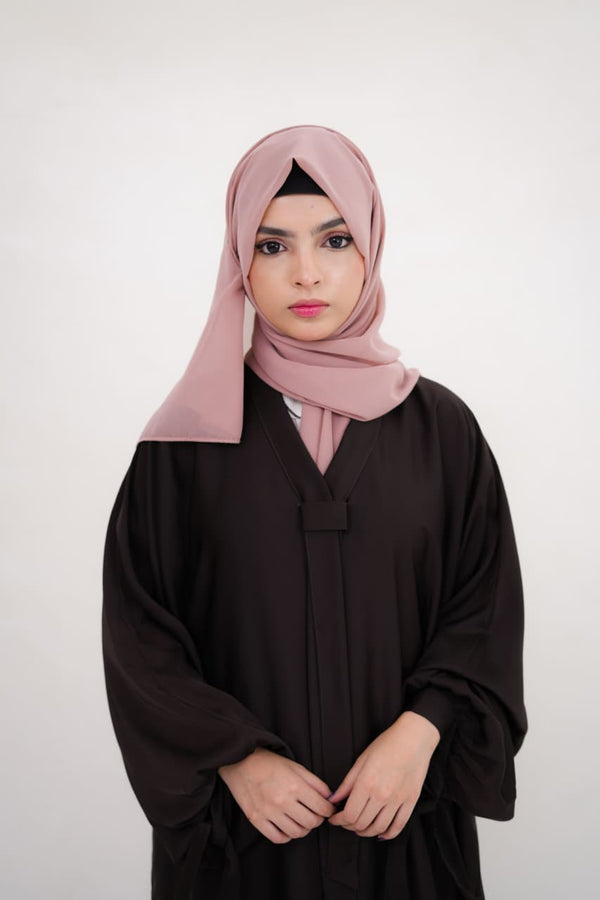 Midnight Black Abaya