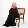 Midnight Black Abaya