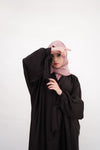 Midnight Black Abaya