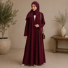 Elegant Stone Work abaya