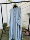 Midnight Azure Abaya