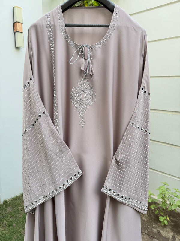 Dusty Rose Abaya | Agaaz By Kat