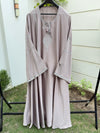 Dusty Rose Abaya | Agaaz By Kat