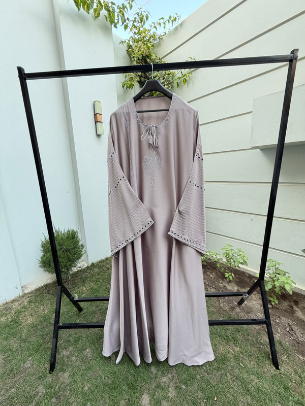 Dusty Rose Abaya | Agaaz By Kat