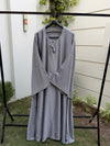 Silver Mist Abaya | Agaaz By Kat