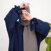 Deep Navy Abaya