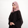 Midnight Black Abaya