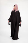 Midnight Black Abaya