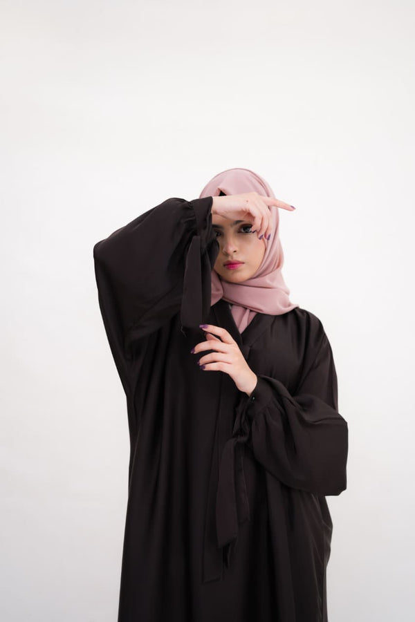 Midnight Black Abaya