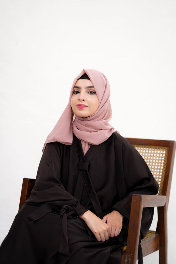 Midnight Black Abaya