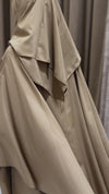 Rusty Gold Abaya Set - Length: 54 (3 Pieces: Abaya, Niqab, Hijab)